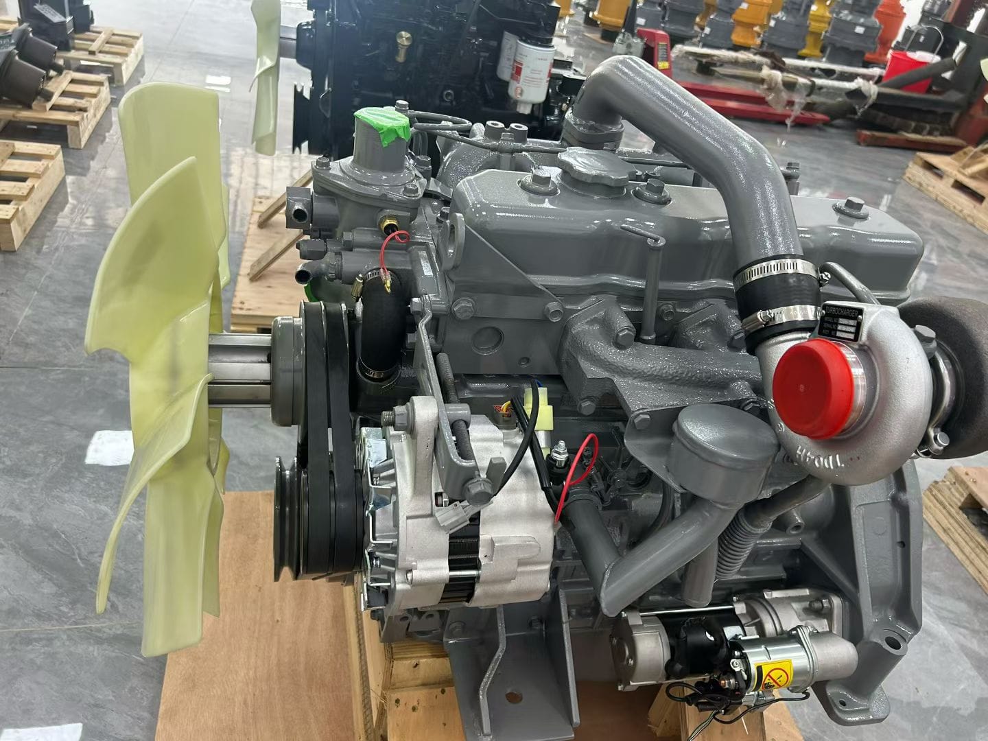 CC-4BG1TC 8980045430 Diesel Engine Assembly for Hitachi ZX130-5G Excavator Picture 1 CC-4BG1TC 8980045430 Diesel Engine Assembly for Hitachi ZX130-5G Excavator