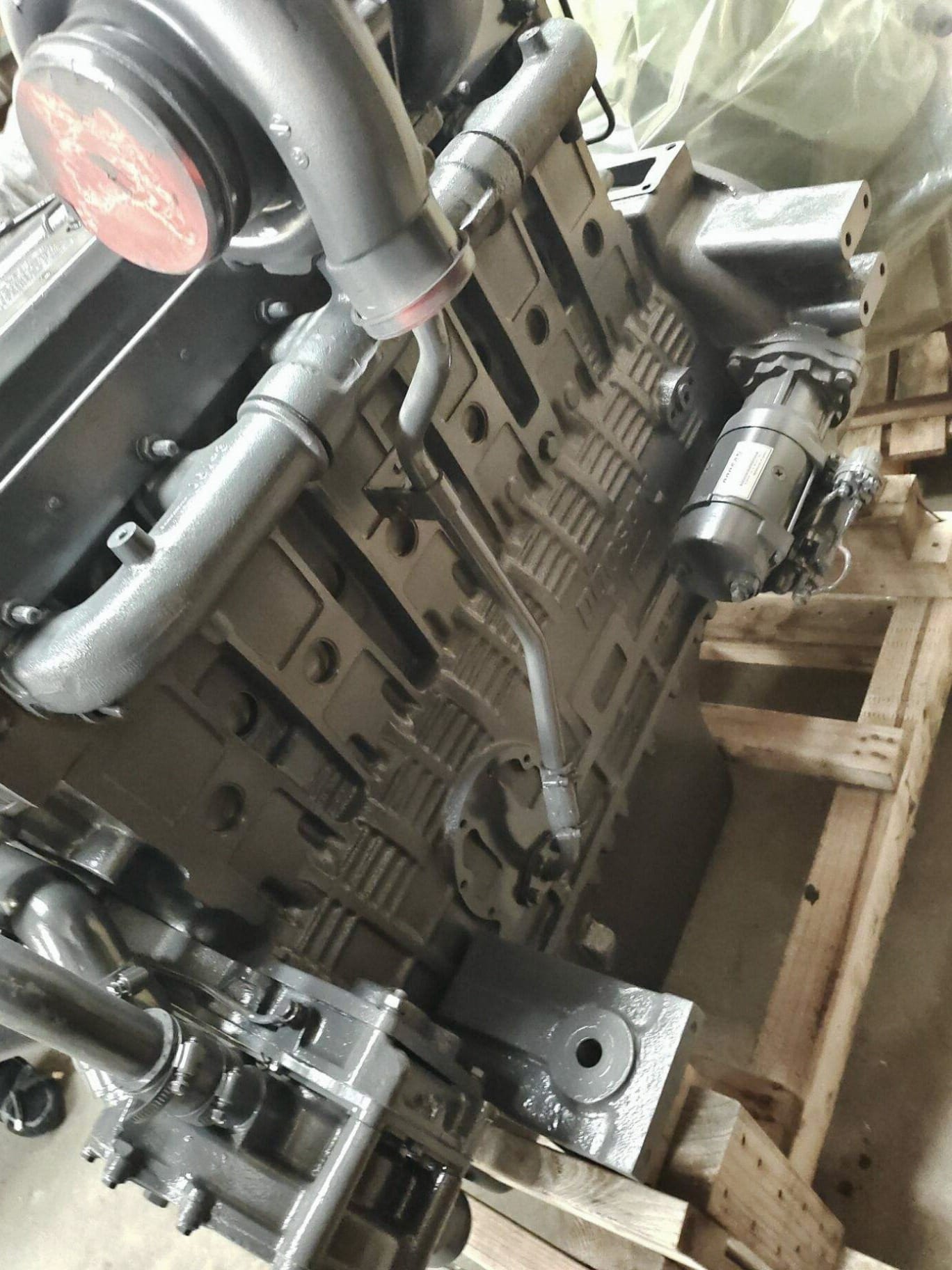 DE08TIS Diesel Engine Assembly 65.01001-9025 for Doosan DH370-7 Excavator Loader Picture 3 Tatan DE12TIS 65.01001-9025 diesel engine assembly for Doosan excavator loader (3)
