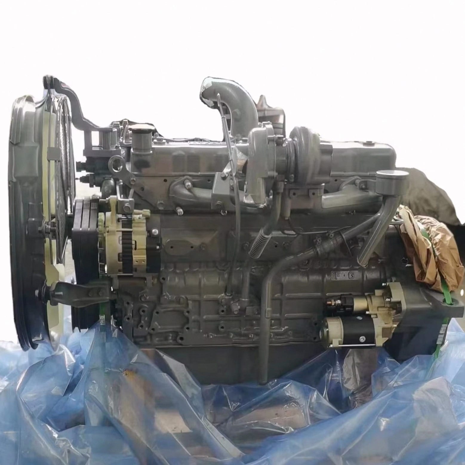 DE12TIS Diesel Engine Assembly 65.01001-9030 for Doosan DH420-7 Excavator Loader Picture 2 Tatan DE12TIS diesel engine assembly 65.01001-9030 for Doosan excavator loader (2)