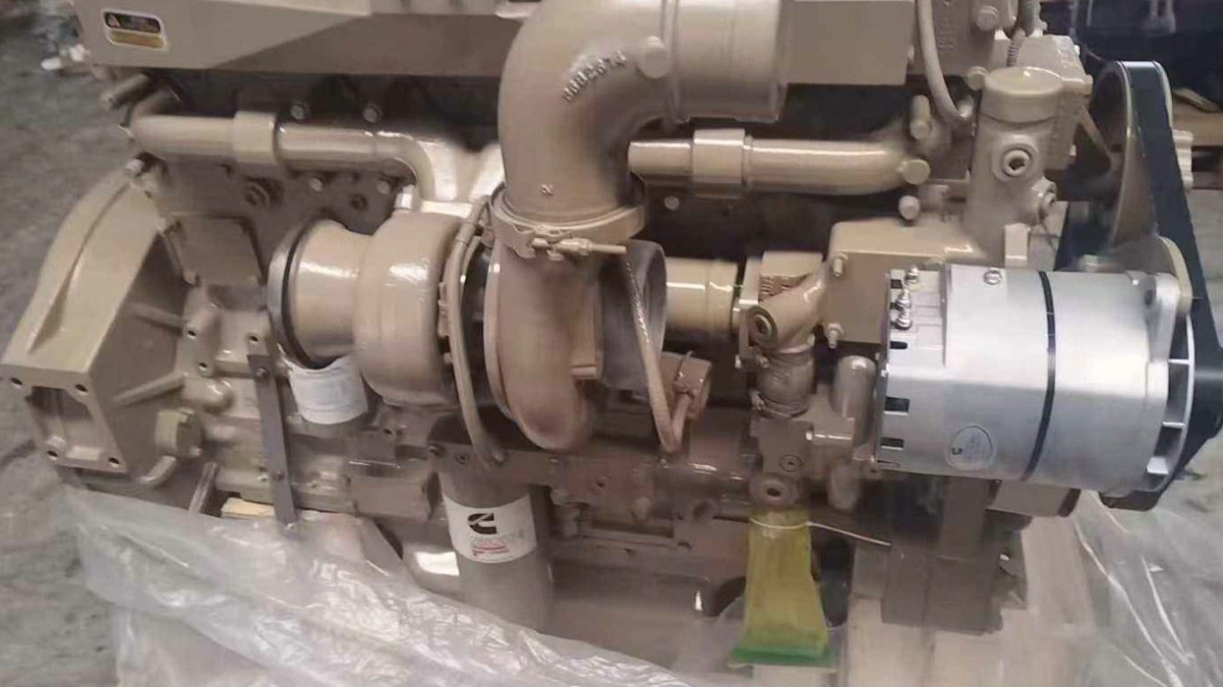 DE08TIS 65.01001-9010 Diesel Engine Assembly for Doosan DH258-7 Excavator Loader Picture 3 DH258-7 diesel engine assembly for Doosan excavator loader