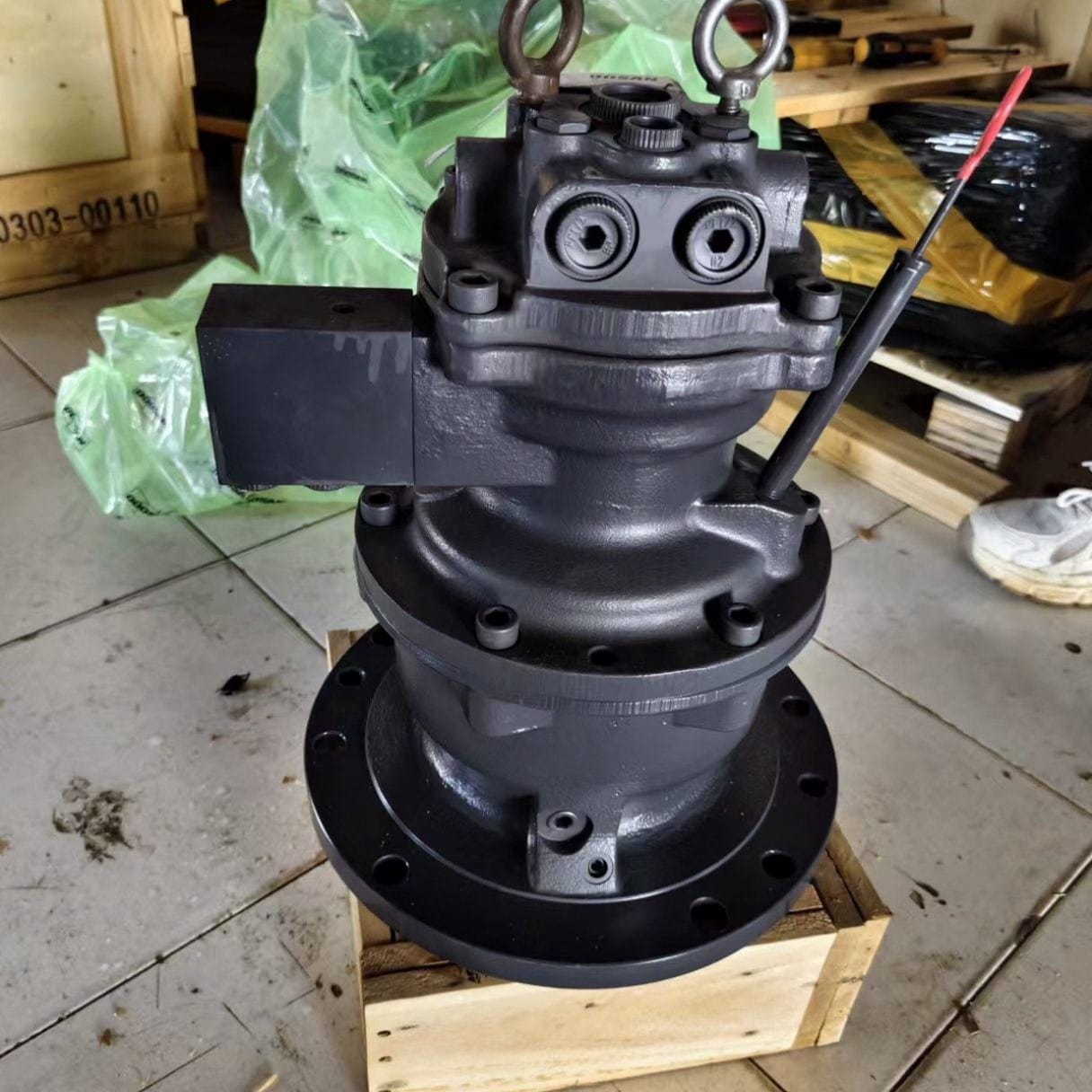 M2X63 Swing Motor Assembly 2401-9257A for Doosan DX75 Excavator Loader Picture 1 Tatan M2X63 swing motor assembly 2401-9257a for Doosan excavator loader (3)