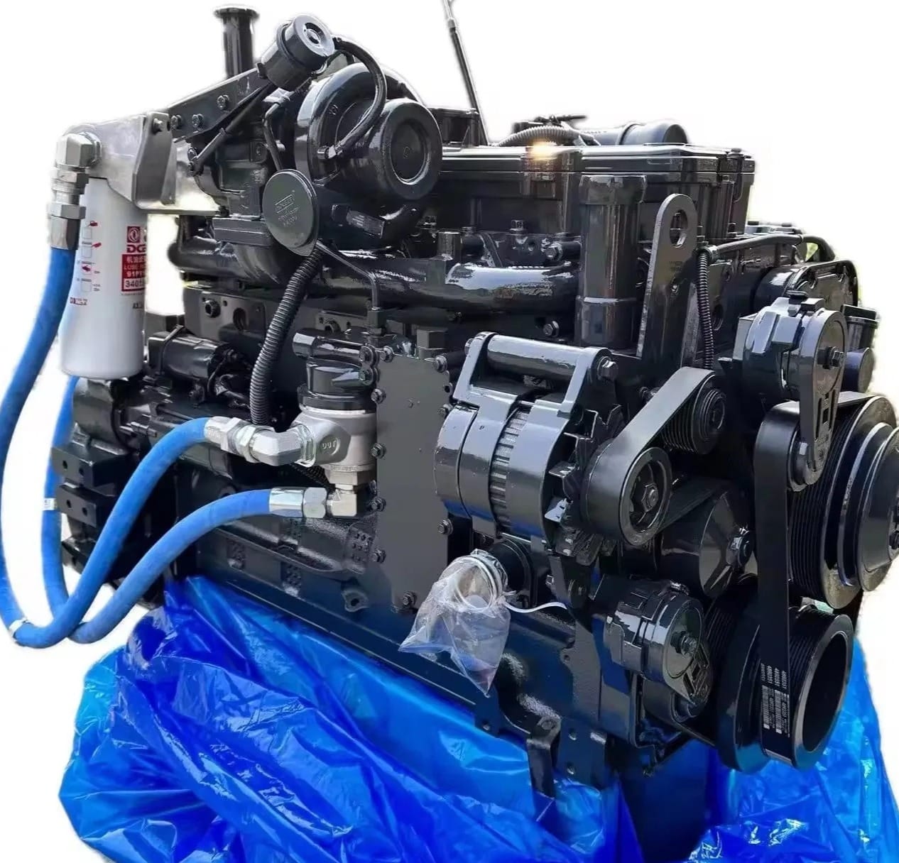 SAA6D107E-1 6754-01-1100 Diesel Engine Assembly for Komatsu PC220-8 Excavator Picture 4 SAA6D107E-1 6754-01-1100 Diesel Engine Assembly for Komatsu PC220-8 Excavator - Image 4
