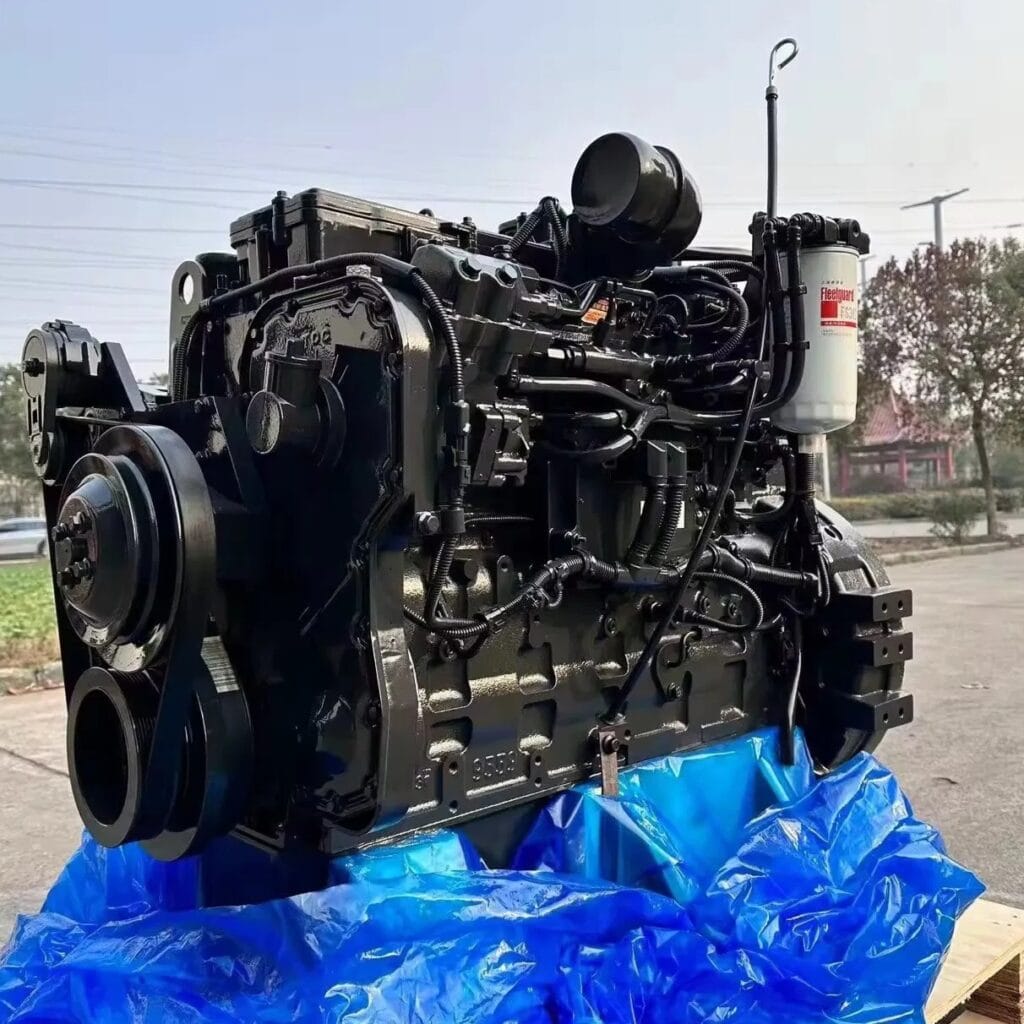 SAA6D107E-1 6754-01-1100 Diesel Engine Assembly for Komatsu PC220-8 Excavator
