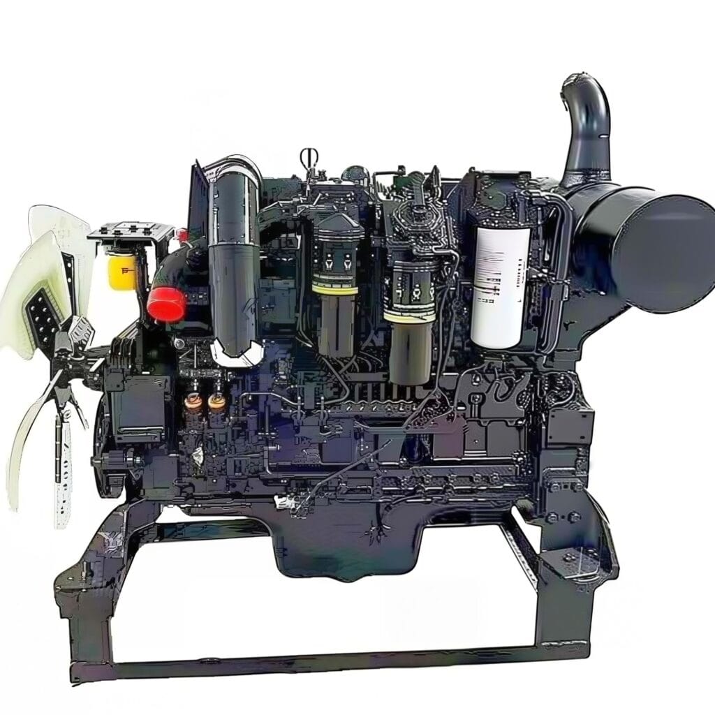 SAA6D107E-1 6754-01-1100 Diesel Engine Assembly for Komatsu PC240-8 Excavator