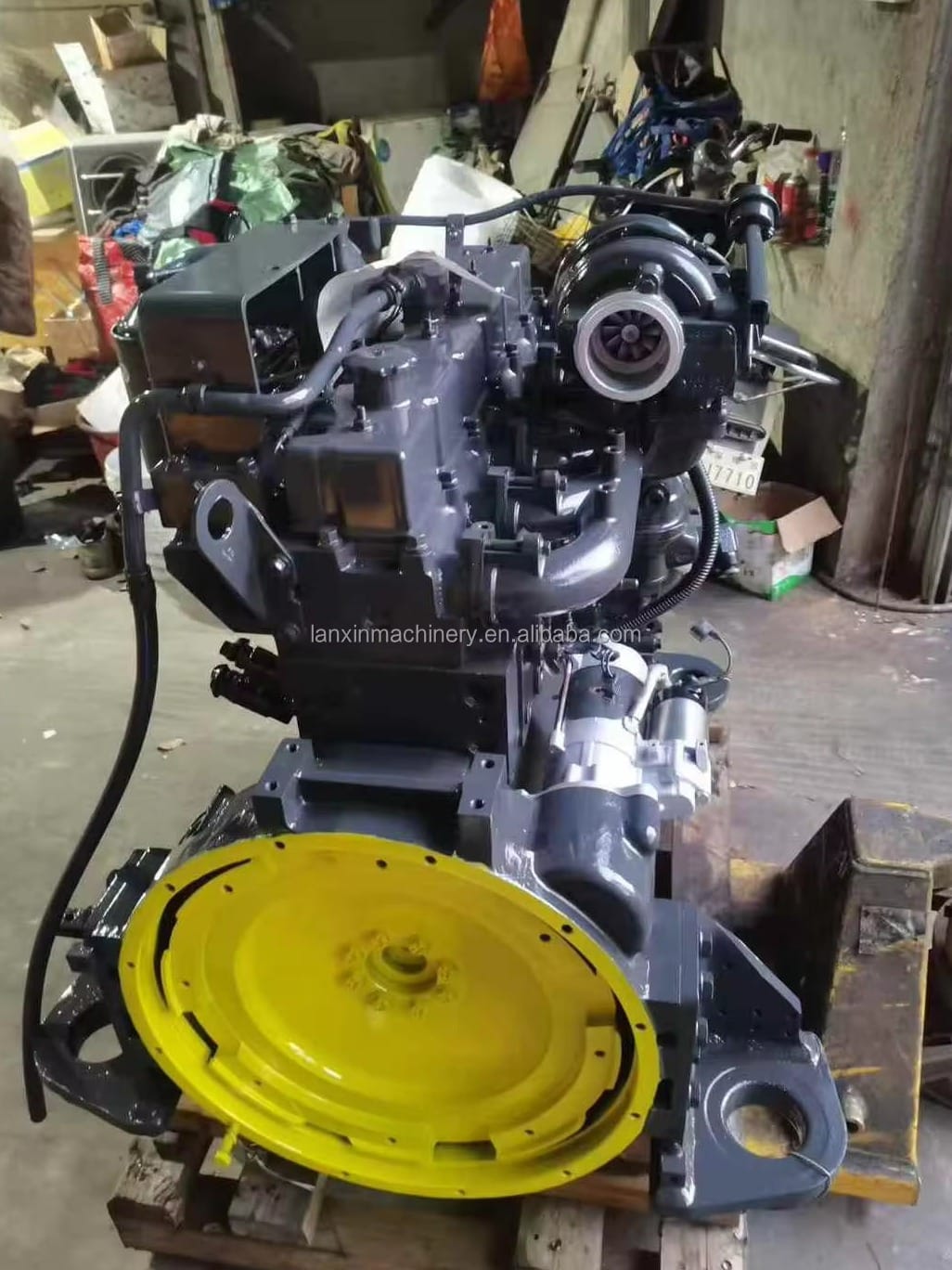 SAA6D114E-2 6743-01-1200 Diesel Engine Assembly for Komatsu PC360-7 Excavator Picture 3 SAA6D114E-2 6743-01-1200 Diesel Engine Assembly for Komatsu PC360-7 Excavator - Image 3