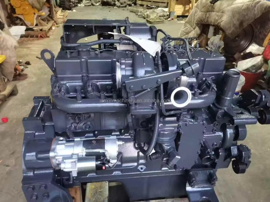SAA6D114E-2 6743-01-1200 Diesel Engine Assembly for Komatsu PC360-7 Excavator