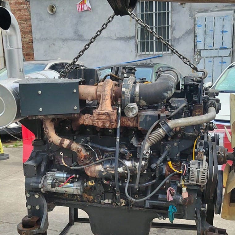 Tatan SAA6D125E-5 6217-01-1100 Diesel Engine Assembly for Komatsu PC400-8 Excavator Picture 3 Tatan SAA6D125E-5 6217-01-1100 Diesel Engine Assembly for Komatsu PC400-8 Excavator - Image 3