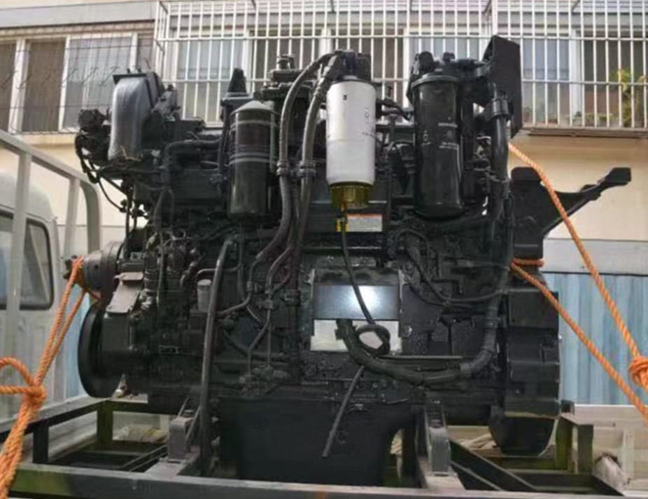 Tatan SAA6D125E-5 6217-01-1200 Diesel Engine Assembly for Komatsu PC450-8 Excavator Picture 2 Tatan SAA6D125E-5 6217-01-1200 Diesel Engine Assembly for Komatsu PC450-8 Excavator - Image 2
