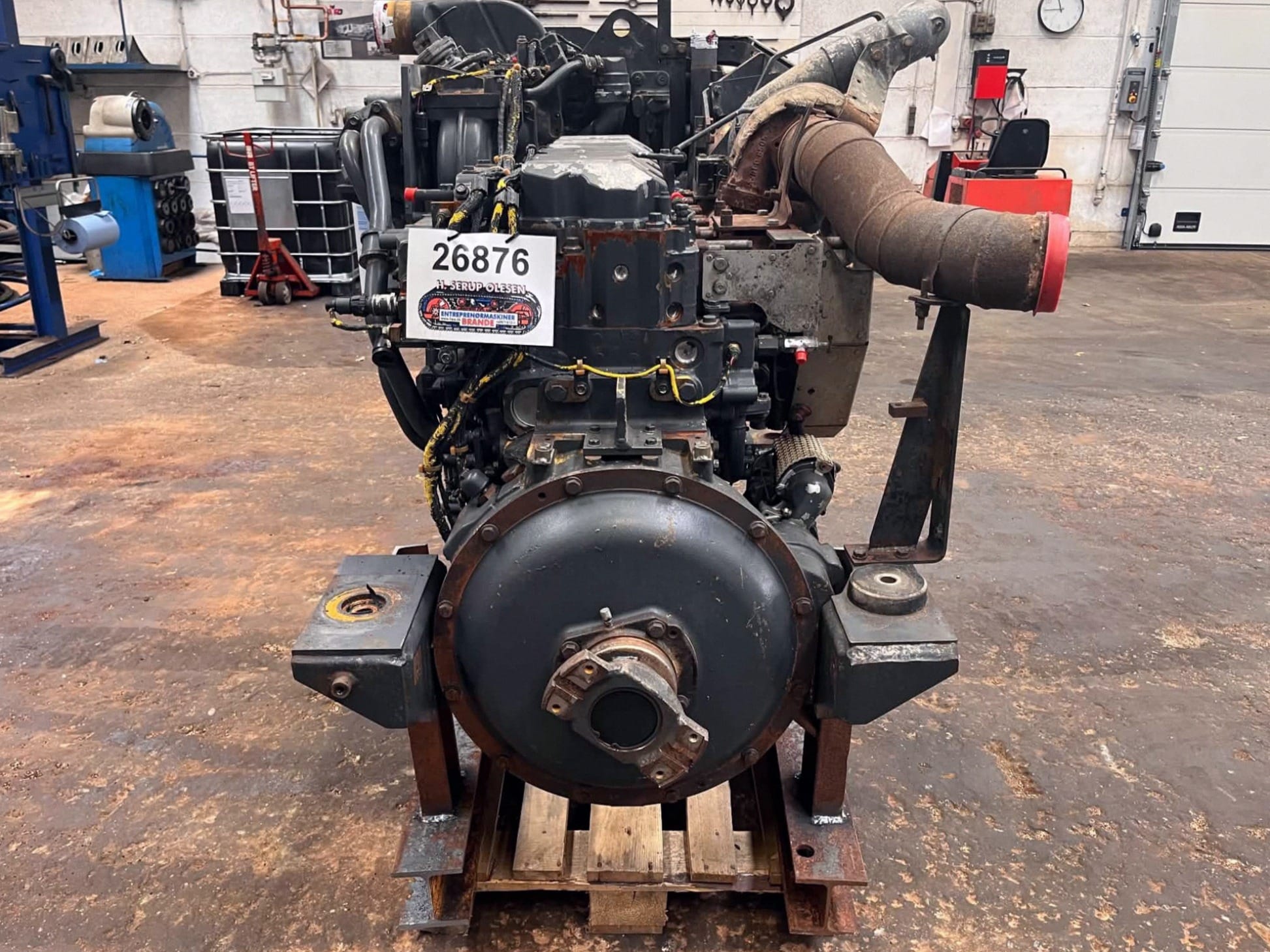 Tatan SAA6D140E-5 6219-01-1100 Diesel Engine Assembly for Komatsu PC650-8 Excavator Picture 3 Tatan SAA6D140E-5 6219-01-1100 Diesel Engine Assembly for Komatsu PC650-8 Excavator - Image 3