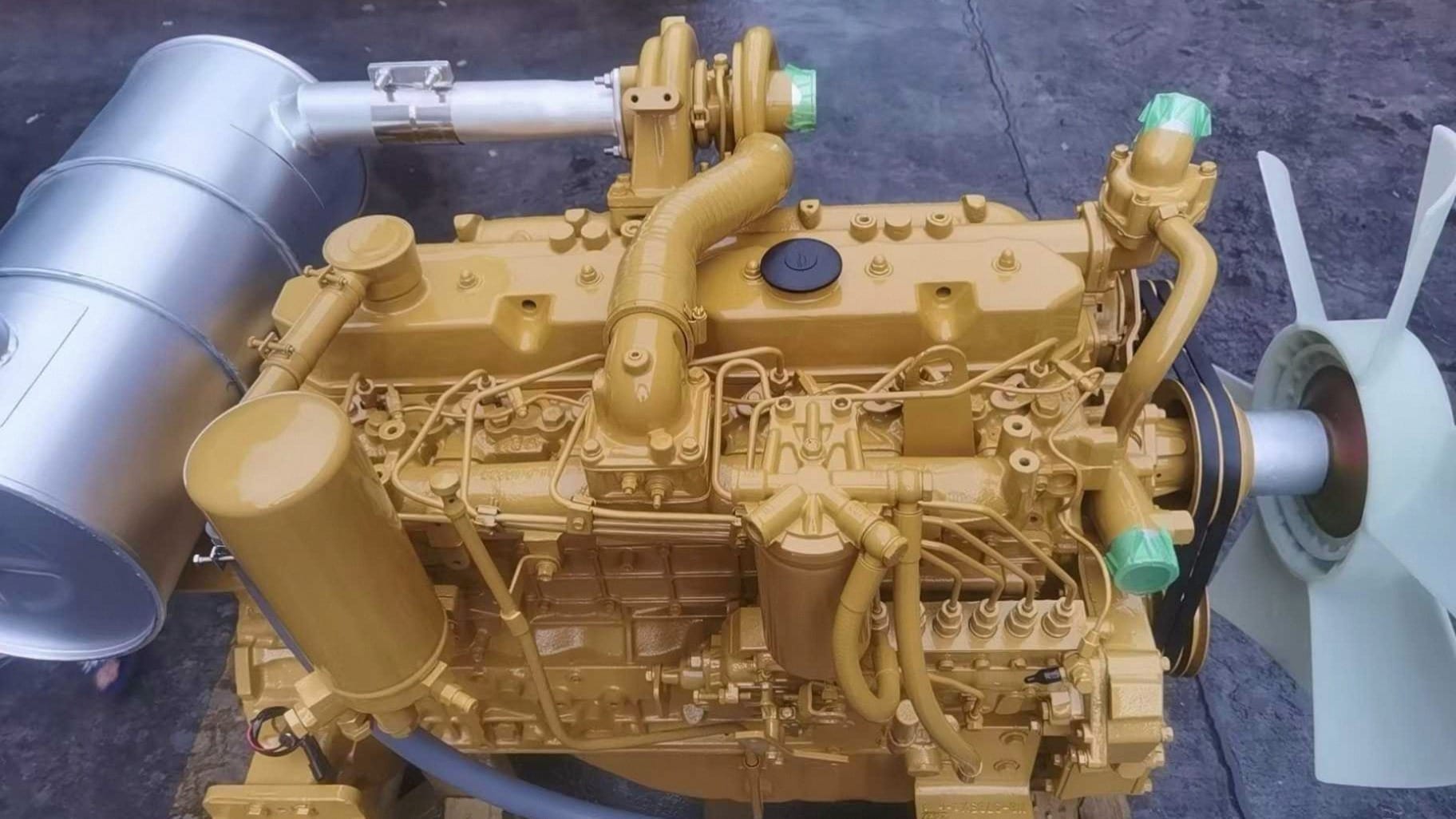 Reman Cat 3066T Engine Assembly for 320C | 305-4783 162-6206 Picture 14 Reman Cat 3066T Engine Assembly for 320C | 305-4783 162-6206 Part Detail 13