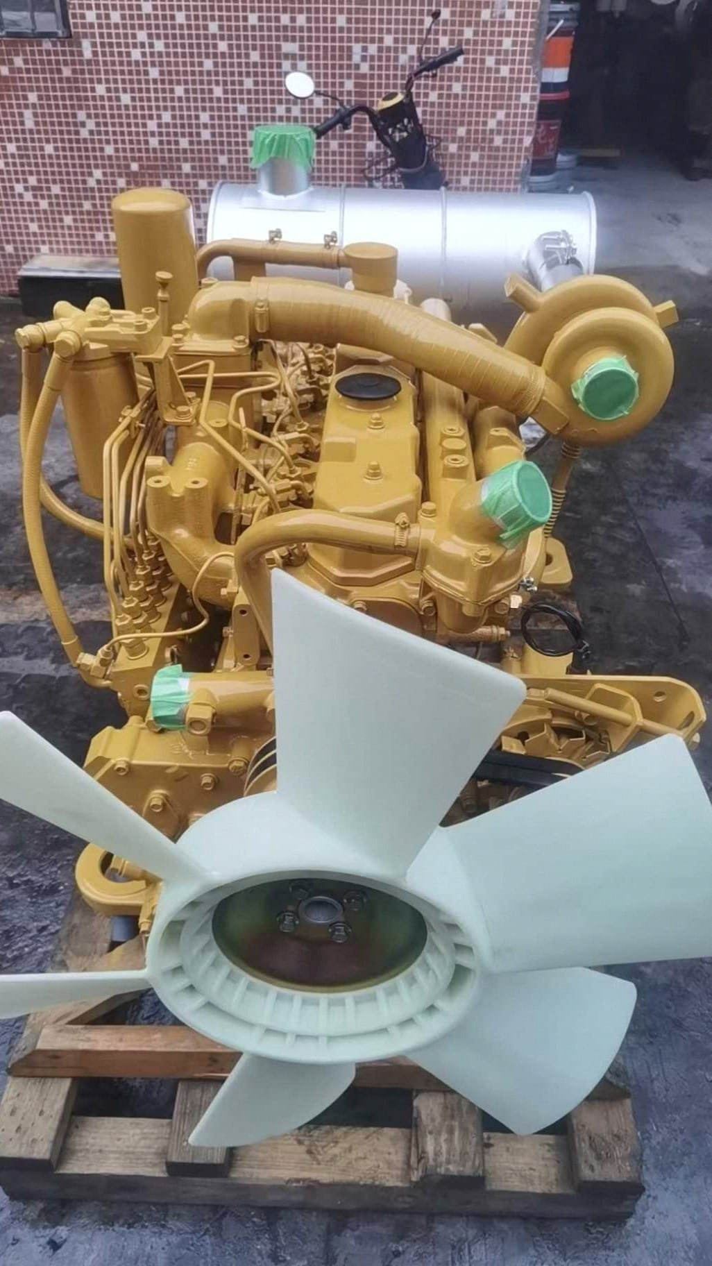 Reman Cat 3066T Engine Assembly for 320C | 305-4783 162-6206 Picture 16 Reman Cat 3066T Engine Assembly for 320C | 305-4783 162-6206 Part Detail 15