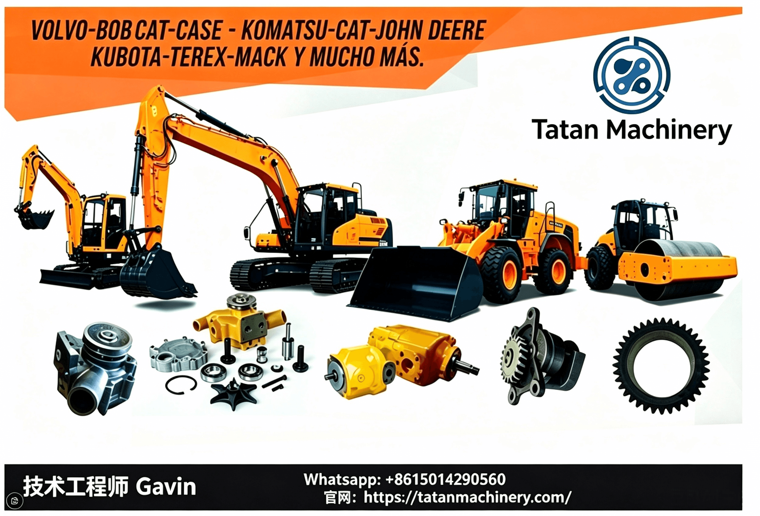 M2X120 114-1627 Swing Motor Assembly for Caterpillar 320B Excavator Picture 6 Caterpillar 320B M2X150 Swing Motor 114-1234 Tatan Machinery