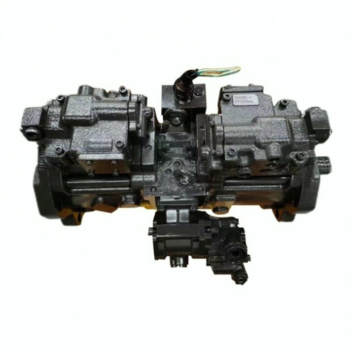 Tatan Doosan DH215-9 K3V112DT Excavator Hydraulic Main Pump Assembly 401-00055 for Doosan DH215-9 DX225 Excavator Picture 3 Excavator Hydraulic Accumulator Troubleshooting