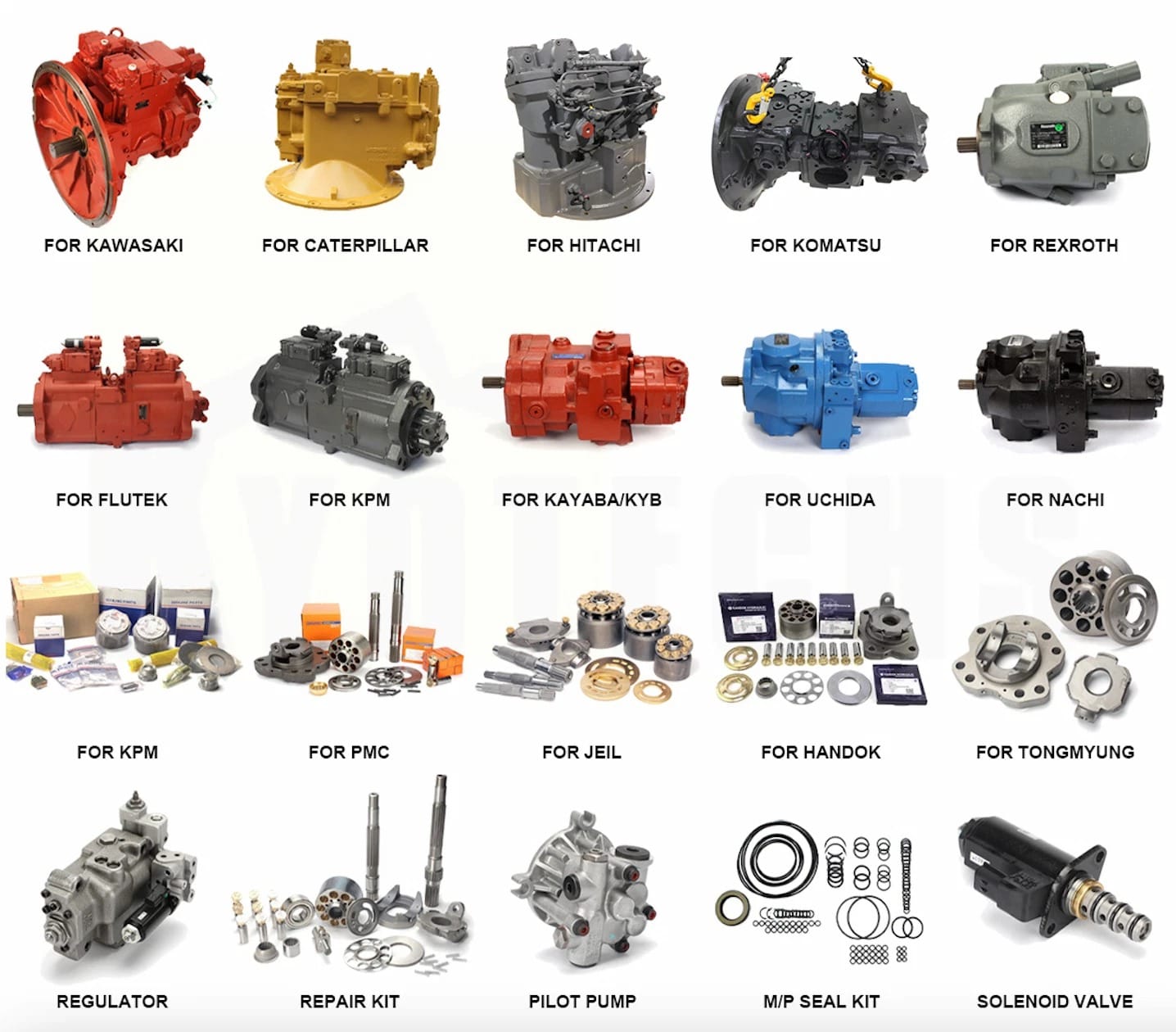 SBS120 311-9556 hydraulic pump assembly for Caterpillar 320D2 excavator