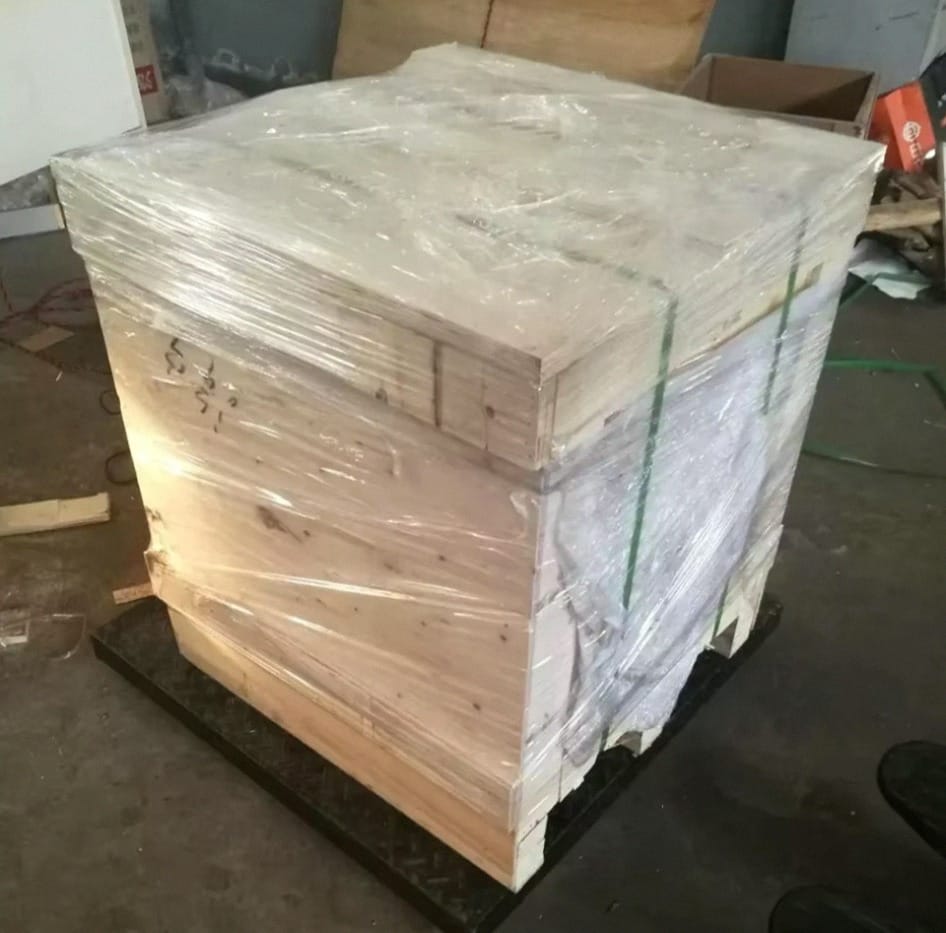 MAG-170VP 114-1626 Travel Motor Assembly for Caterpillar 320B Excavator Picture 9 Export Wooden Crate Packaging for CAT 320B Final Drive Travel Motor